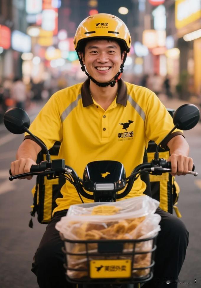 现在年轻人的素质，真心比那些中登老登强多了。就说外卖骑手，年轻的都客气得很