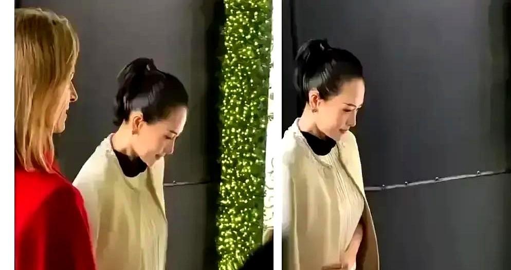 章子怡的弯腰和郑钦文的并肩，到底谁错了？巴黎晚宴走廊，同一个迪奥女掌门人De