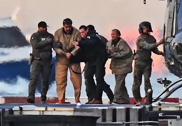 美国彻底懵了！强行抓走委内瑞拉总统、专机直接押走，中国没动静；转头轰炸伊朗、炸得