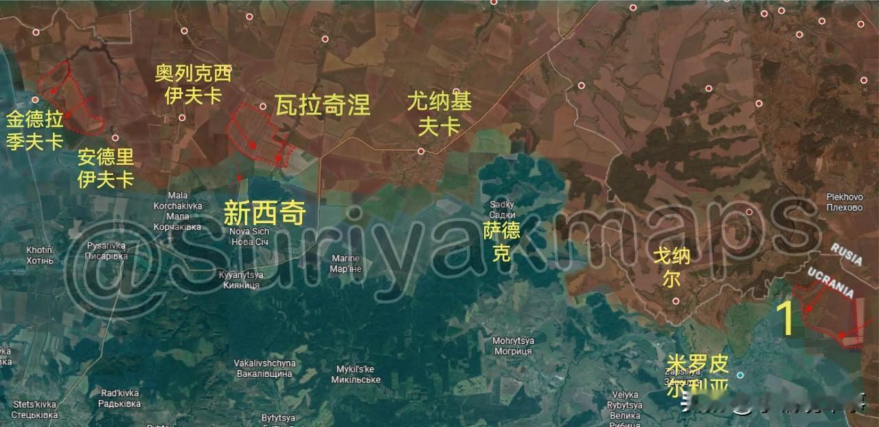 Suriyak更新2月11-14日俄乌战报（供参考）：1.苏梅州前线：①过