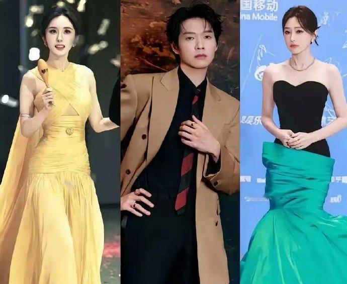 魏大勋真是离不开这两个女人的问题，杨幂找董璇和小酒窝合影，遇到魏大勋没有打招呼，