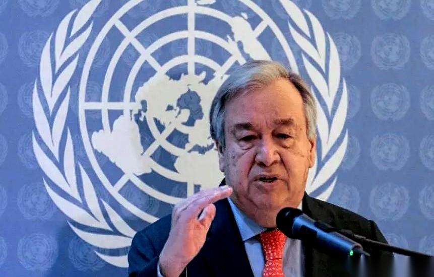 联合国秘书长古特雷斯，这个全世界最讲究“外交辞令”的老头，这次一个字都没用。他