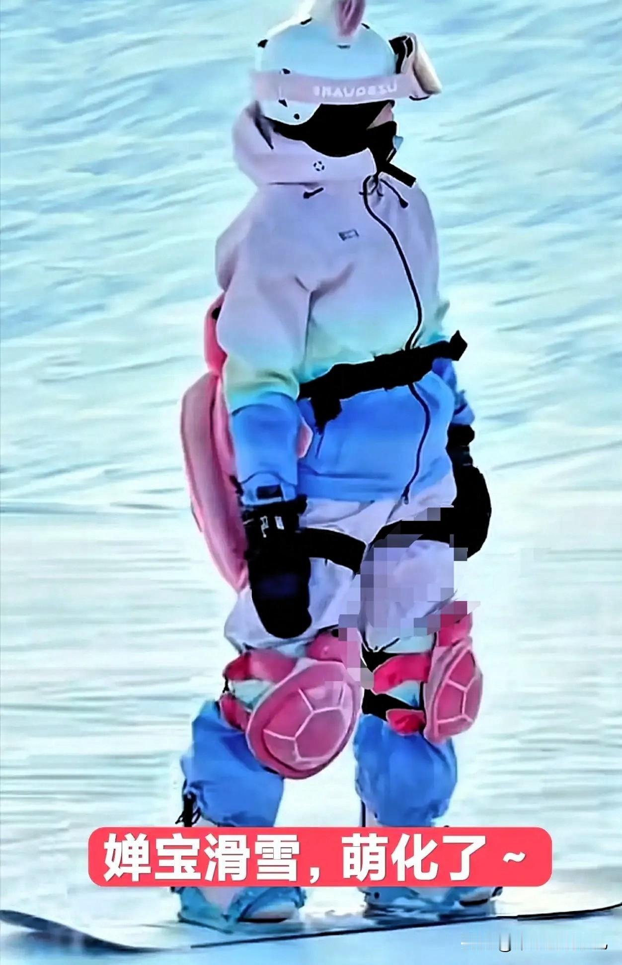 陈芋汐懵了张家齐也懵了因为她们俩应该没有想到，全红婵icon居然滑雪都悟性这