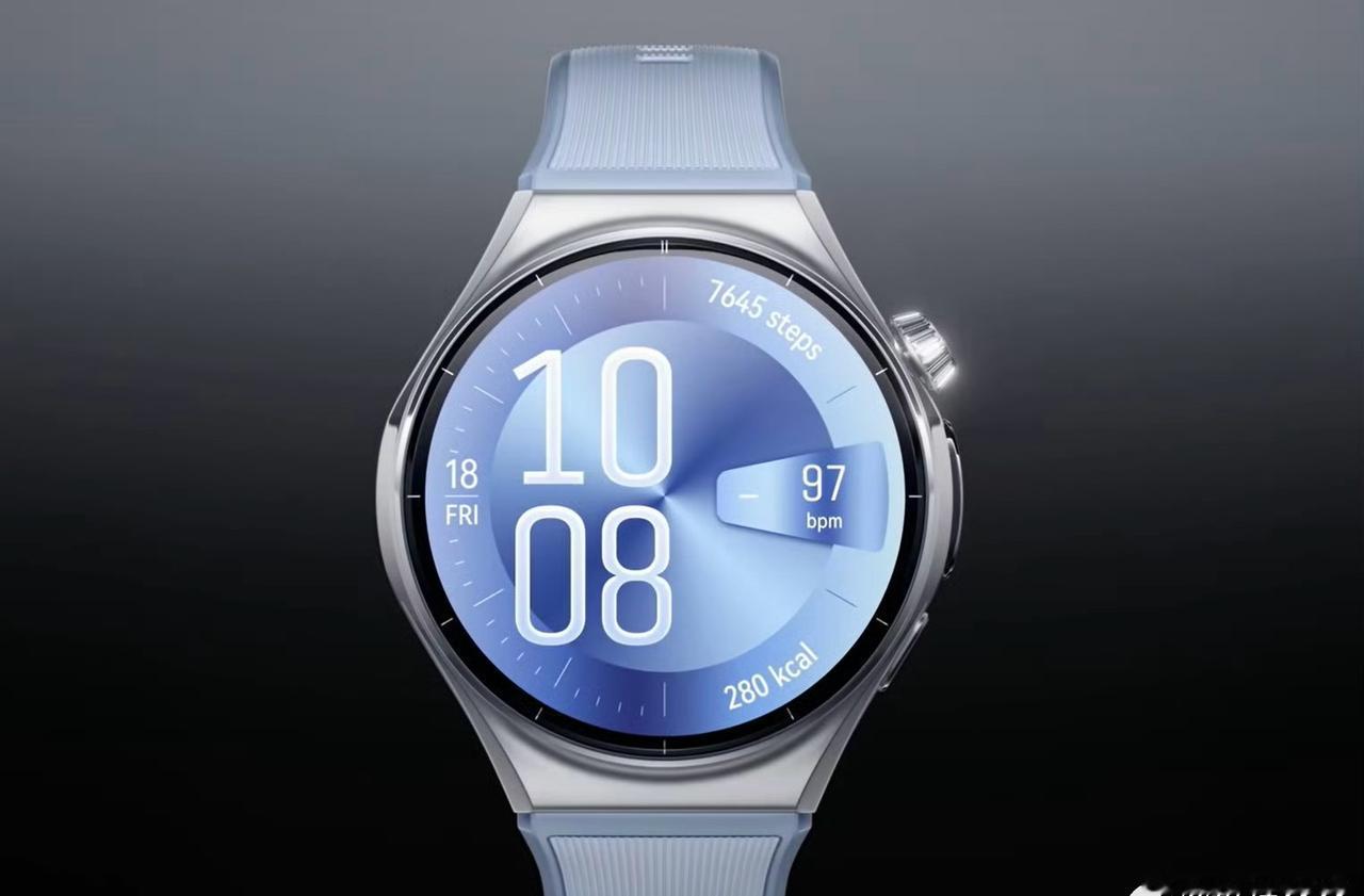 华为Watch6智能手表颜值爆表，网传Watch6这次有Pro版本，还加持了尿