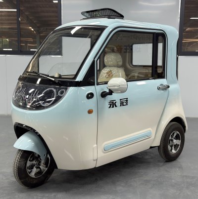 乾通重工永冠牌正三轮摩托申报: 纯电续航 能否抢占代步市场?