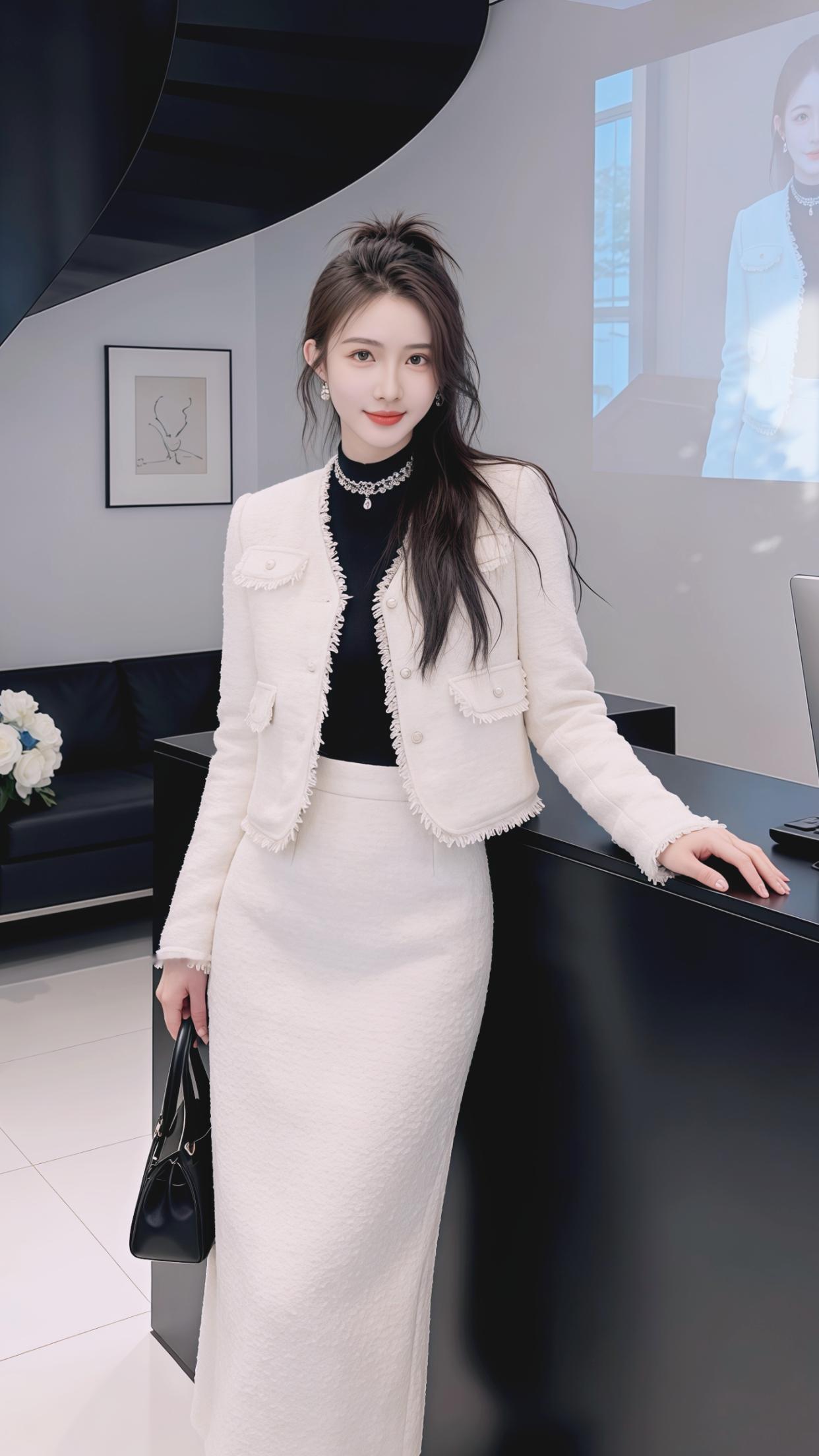 穿搭高级感穿搭小香风套装每日穿搭