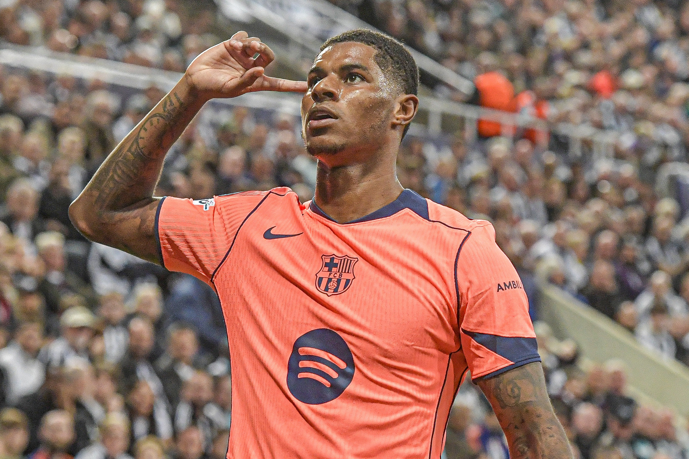 每体: 巴萨可能不买断拉什福德, 转而求购里昂边锋马利克-福法纳