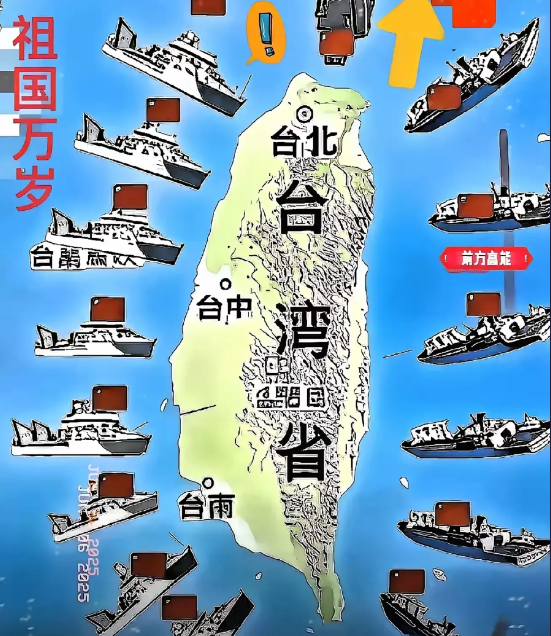 中国对台岛围而不打，让台独惶惶不可终日，让美国无计可施假如中国这招“围而不打