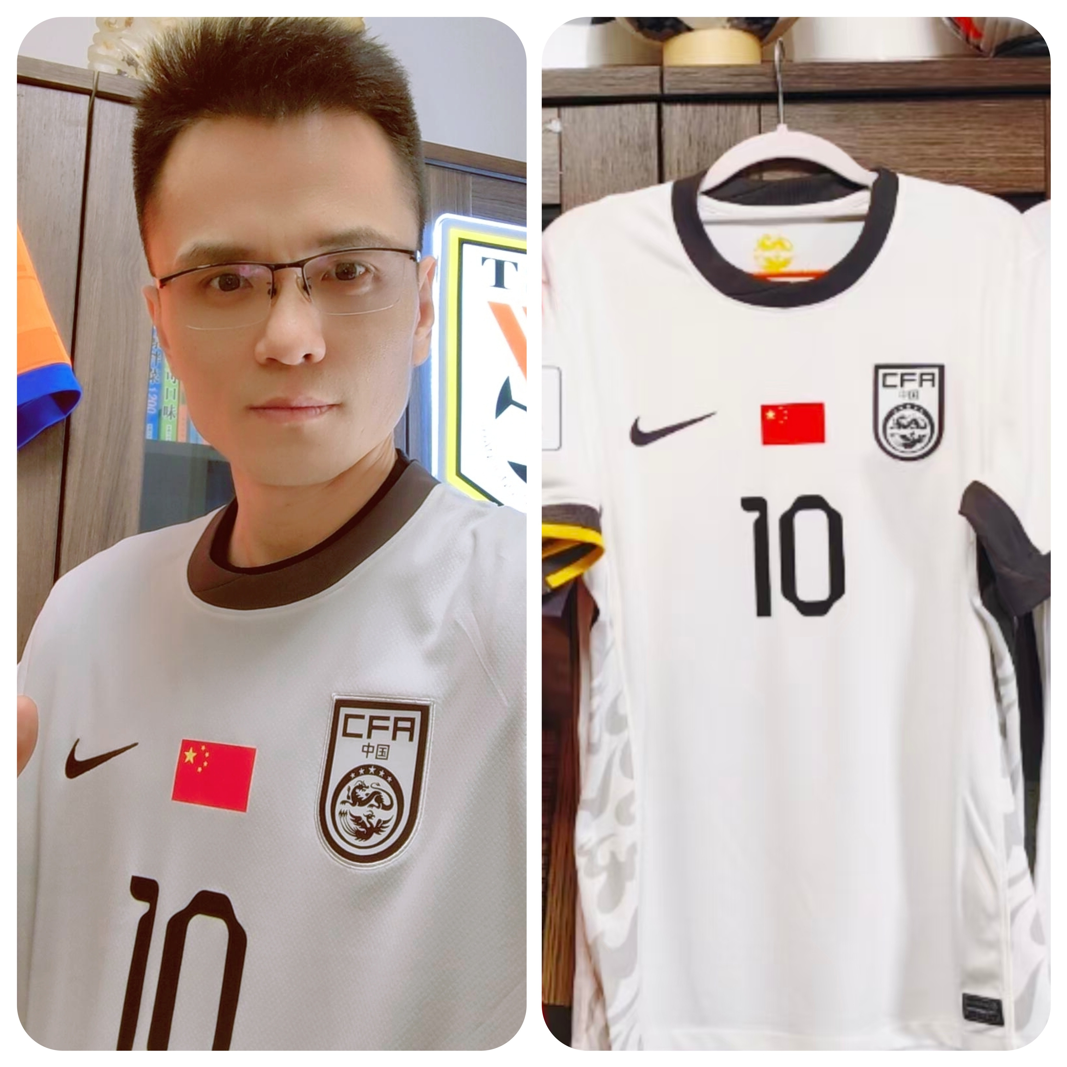 国足战袍已备好，24号晚上23：00，继续陪伴。U23亚洲杯决赛面对日本，就是干