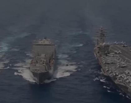 我的天，中东这局势彻底炸了，美国这次是真要动真格，直接派“庞大舰队”杀向中东，伊