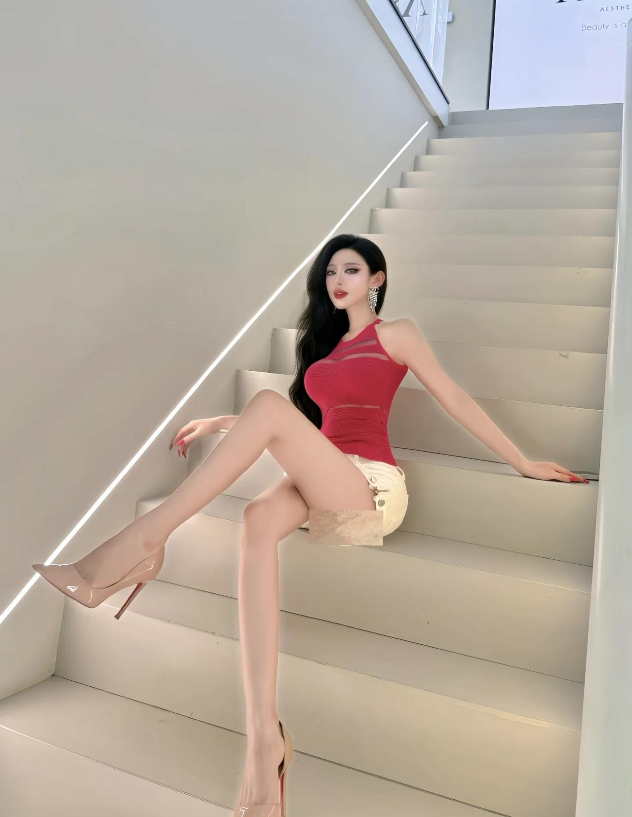 韩女天菜感觉至上壁纸御姐拍照姿势氛围感穿搭反差气质穿搭韩系