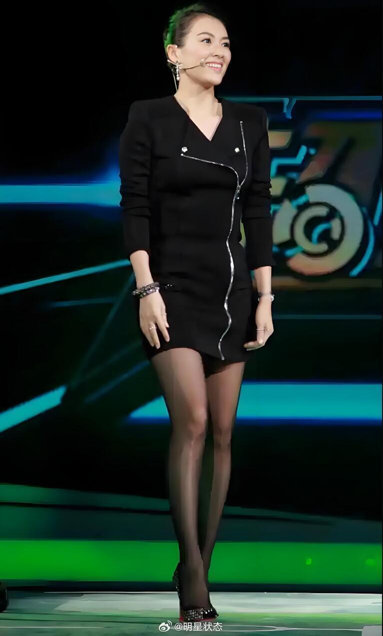 章子怡黑丝​​​