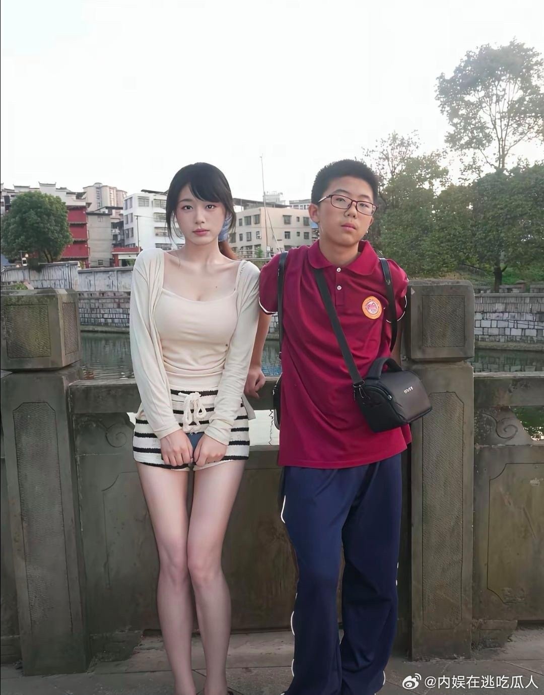 姐姐和弟弟怎么长得一点都不像？？基因分配也太随机了吧​​​