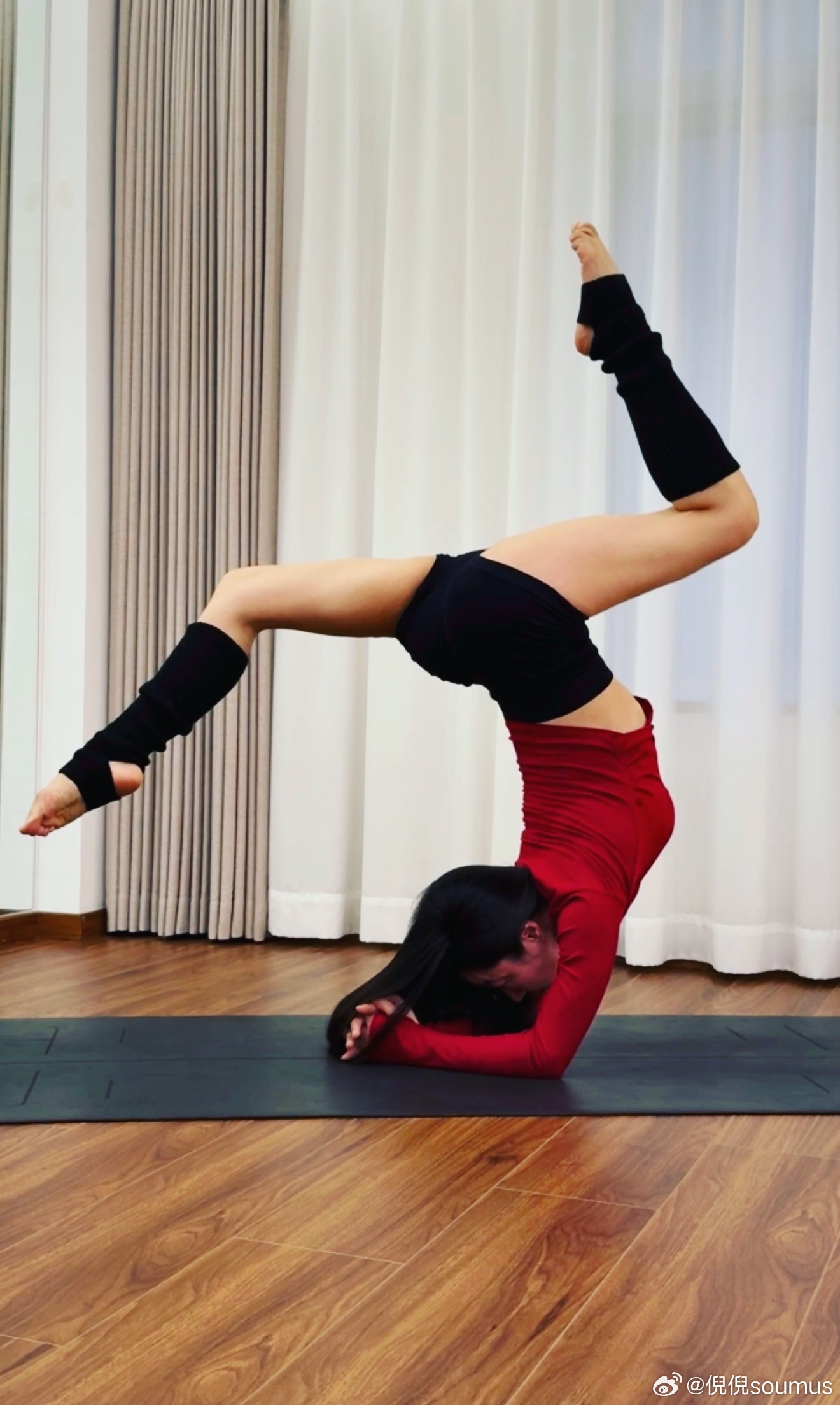 瑜伽教会我最好的事：瑜伽的美，不在于做得有多完美而在于用心去感受每一个呼吸每一次