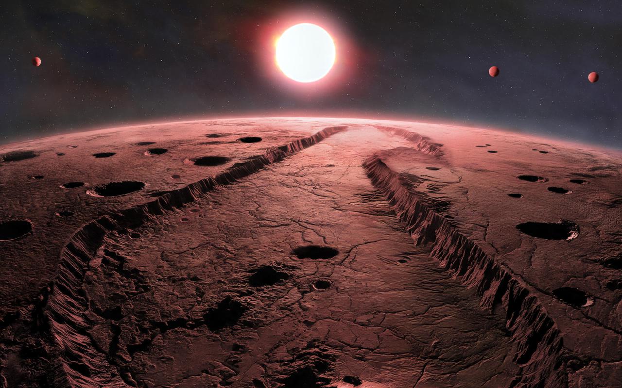 【距地球仅6光年！4颗迷你行星围绕巴纳德星狂奔，为何全都难有生命？】在距离地