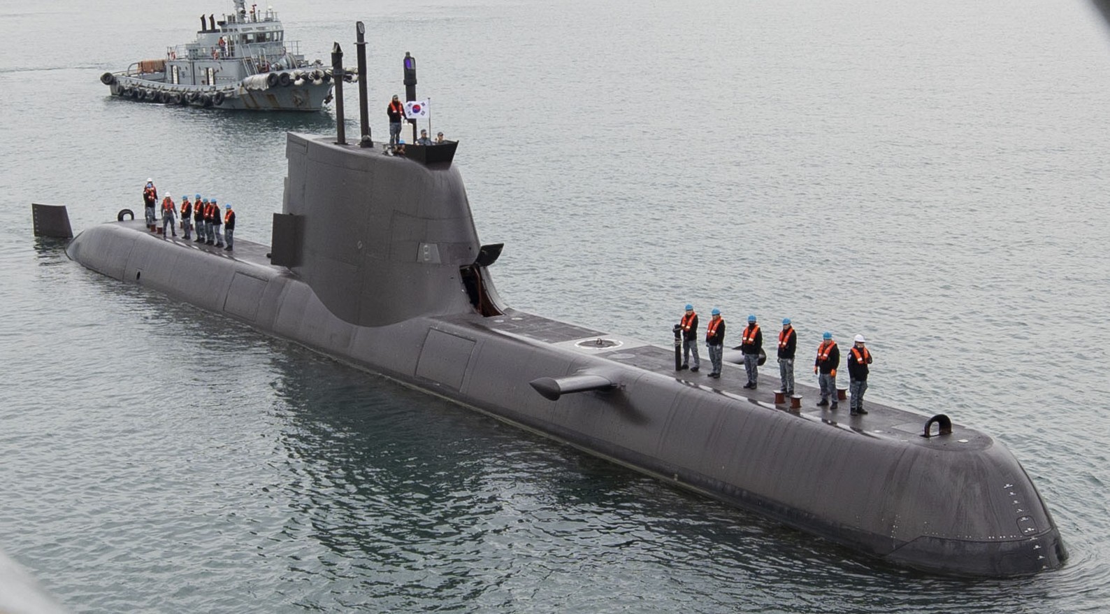 韩国“洪范图”号潜艇在维修中火灾全毁，承包商现代重工只投保了50%2026年4月