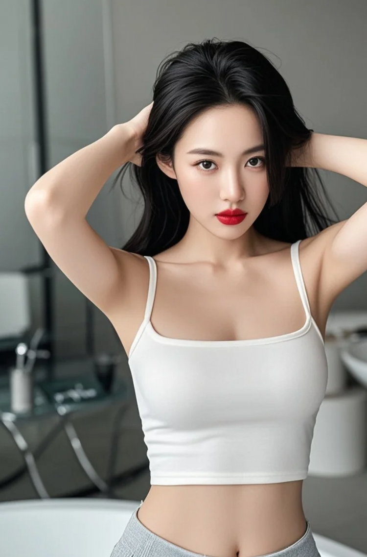 同事偷偷问我：这小姐姐是不是模特出身？