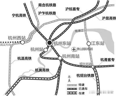 杭州应该是长三角拥有火车站数量最多的城市了吧？首先大家熟知的铁
