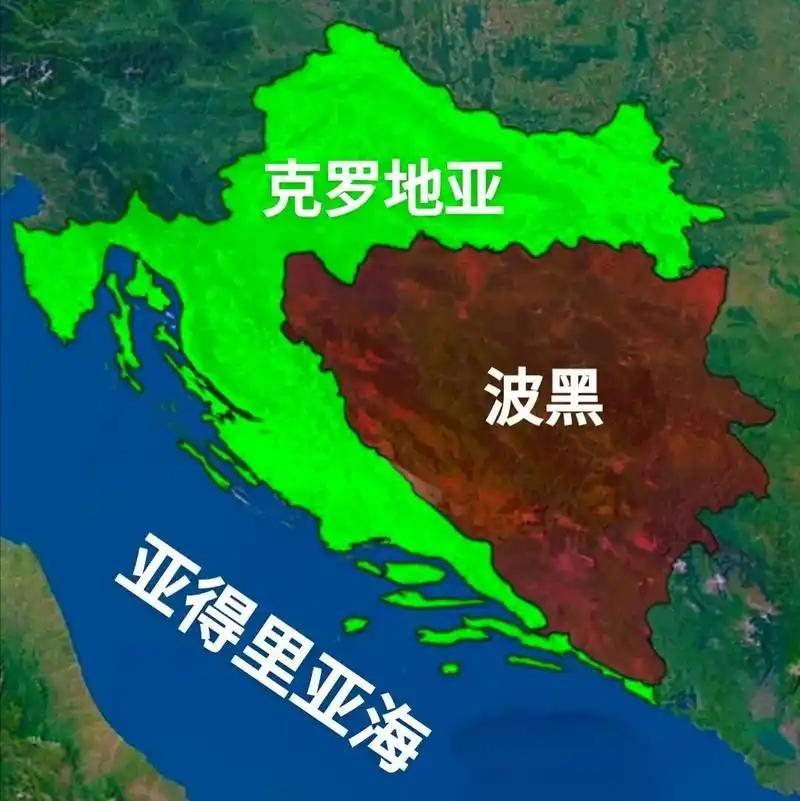 世界上国界线最为尴尬的国家，恐怕非波黑莫属了。这个国家虽然拥有海岸线，但