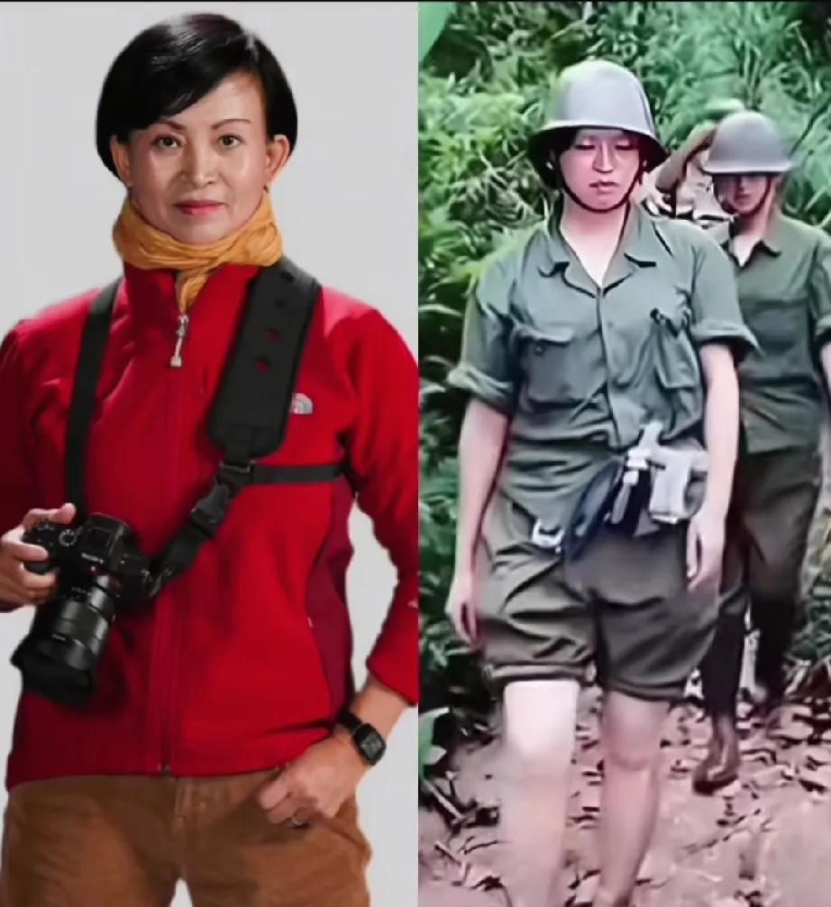 她是对越作战期间唯一一名上火线跟随作战部队拍摄激烈战斗的女战地记者。梁子，19