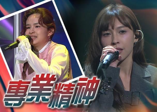 【On.cc】聲秀︱穎喬失聲依然高水準　蕭凱恩103度高燒頂硬上無綫綜藝節目《聲