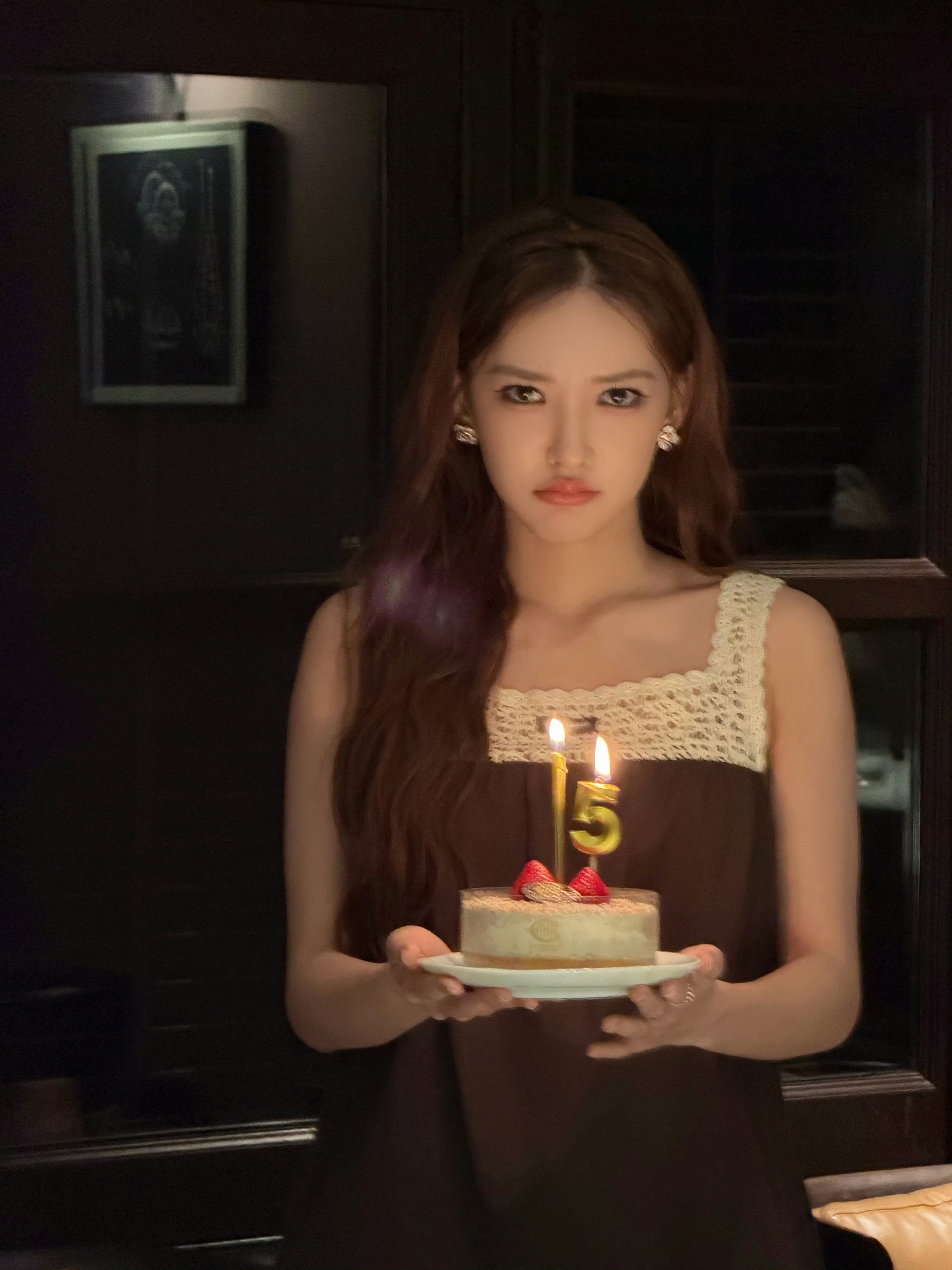 程潇今年第一个生日蛋糕俩姐弟又聚一起啦🎂