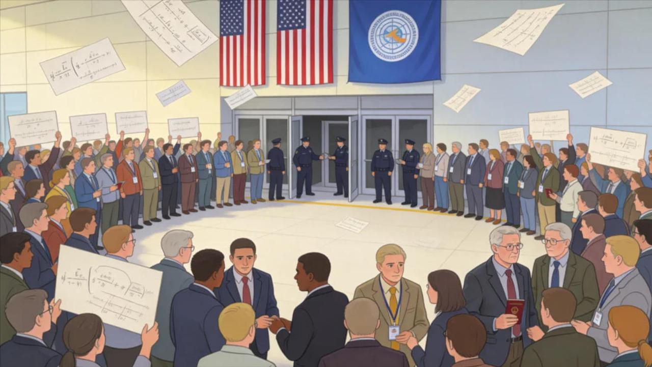 数学无国界？2000学者抵制费城大会，戳穿美式学术双标！数学公式本无国界，可如今