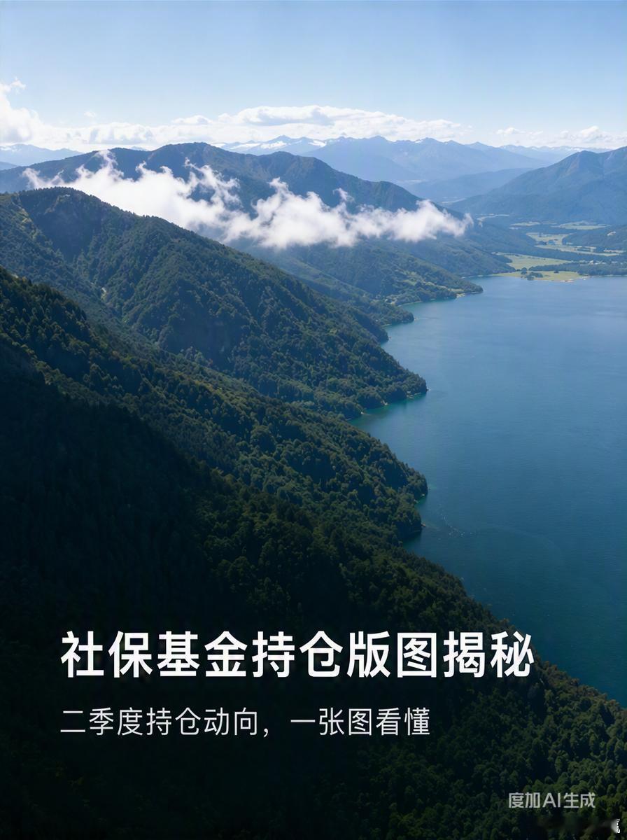 社保基金二季度持仓版图浮现，一张图带你看懂核心动向。作为市场公认的“风向标”，社