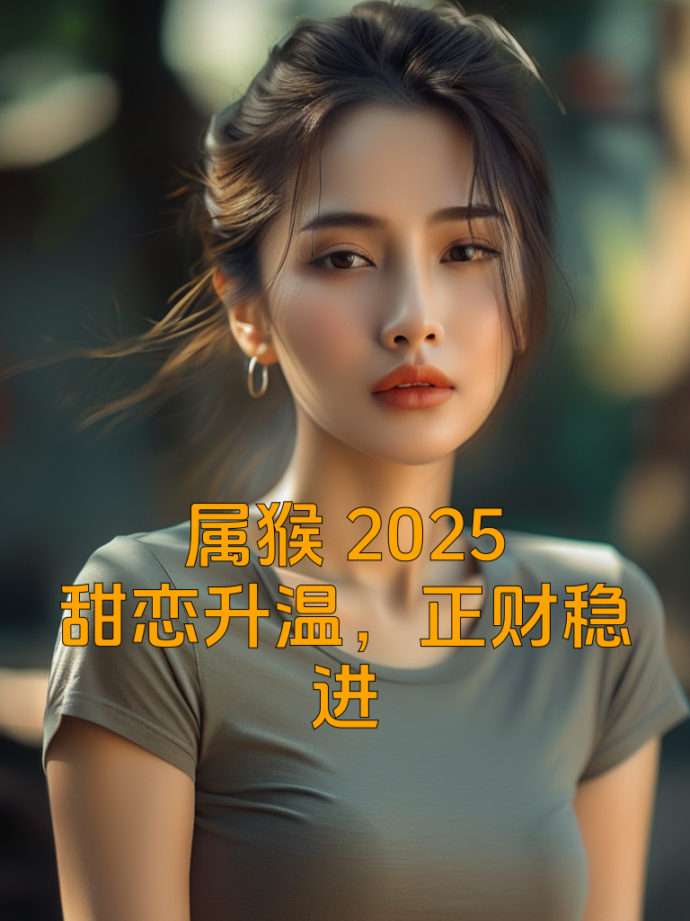 属猴2025：甜恋升温，正财稳进