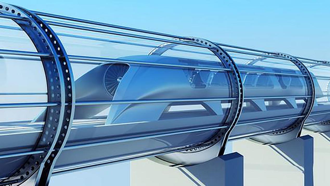 全球最快 中国首条高温超导磁悬浮列车下线 一只手就能推走