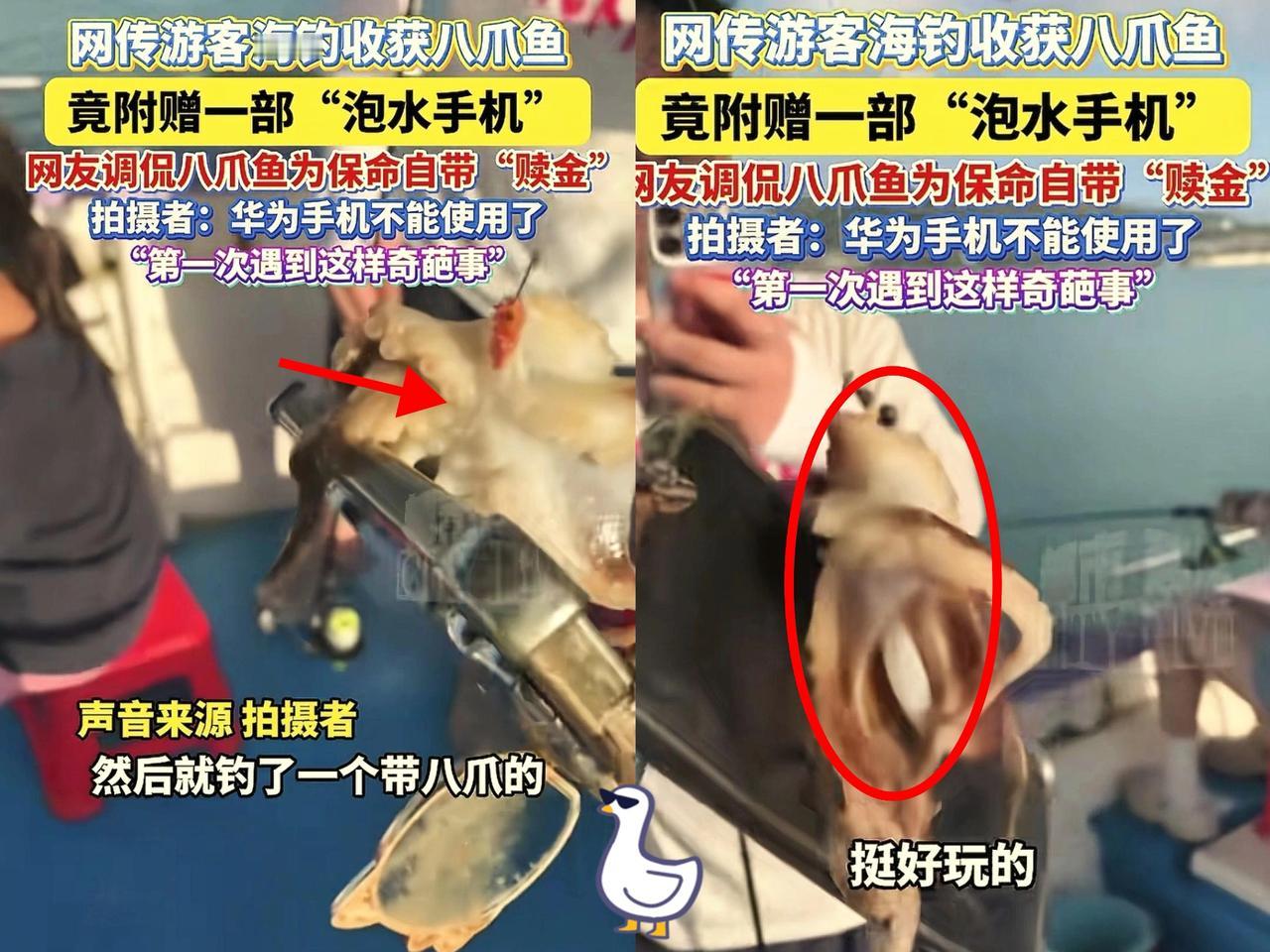 这也“太神奇了，福建福州一男子海钓钓上来个“买一赠一”，鱼没见着，倒是钓上