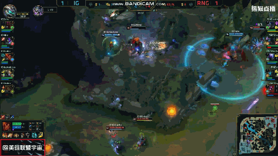 lol官方直播秒变mlxg直播间, 百万网友一起摇: 恭喜rng, 还他钱!