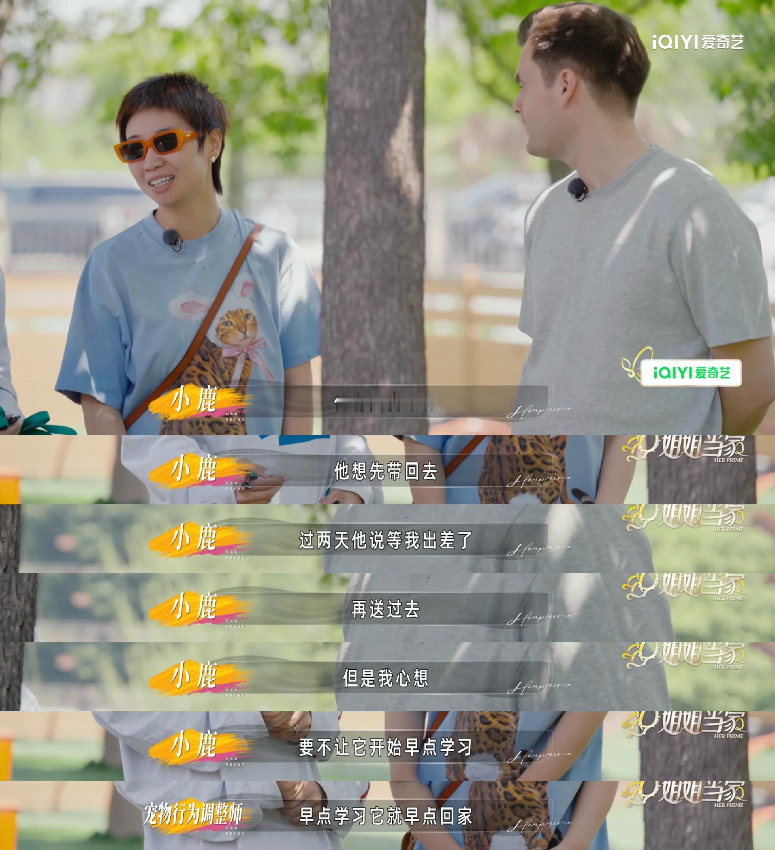 小鹿养流浪狗是因为童年缺爱被小鹿的温柔狠狠打动！明明害怕无法好好照顾狗狗，却还是