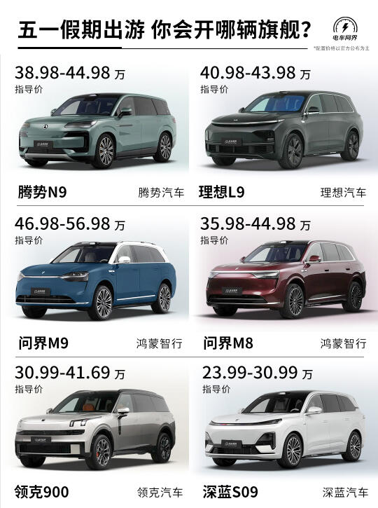 五一假期出游🚗 你会选择开哪辆旗舰SUV？