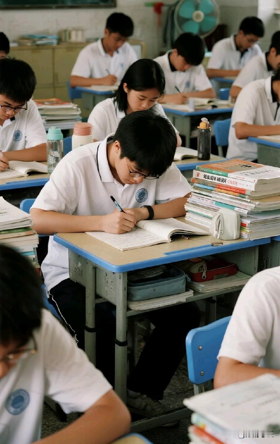 上了高中你才会发现：高三这一年，从500+到600+的人真的很多，从450+到
