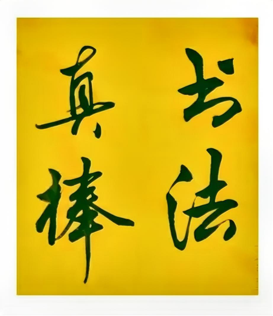书法真棒！