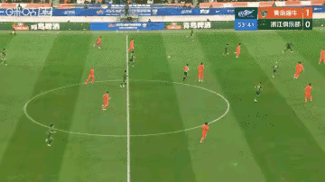 王钰栋越来越稳了，从这两个进球来看跑位很机敏，第一个球主动后撤与防守球员拉开距离