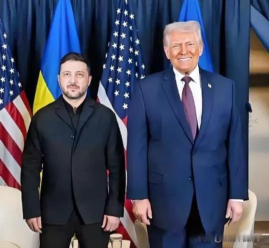 泽连斯基突然赴达沃斯见特朗普！泽连斯基这一趟，跑得太狼狈。前脚刚拿“国内