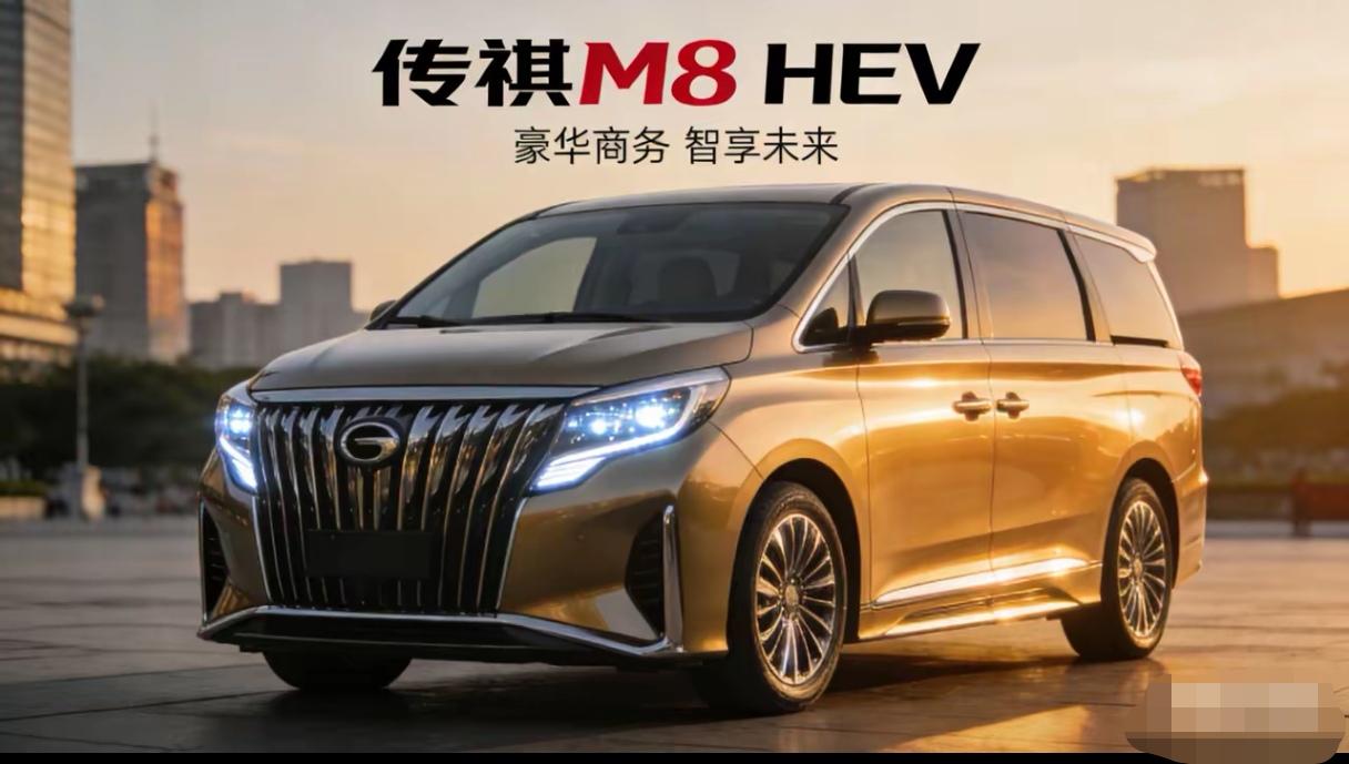 万万没想到，2026年开年，掀起MPV混动桌子的会是它！2026款广汽传祺M