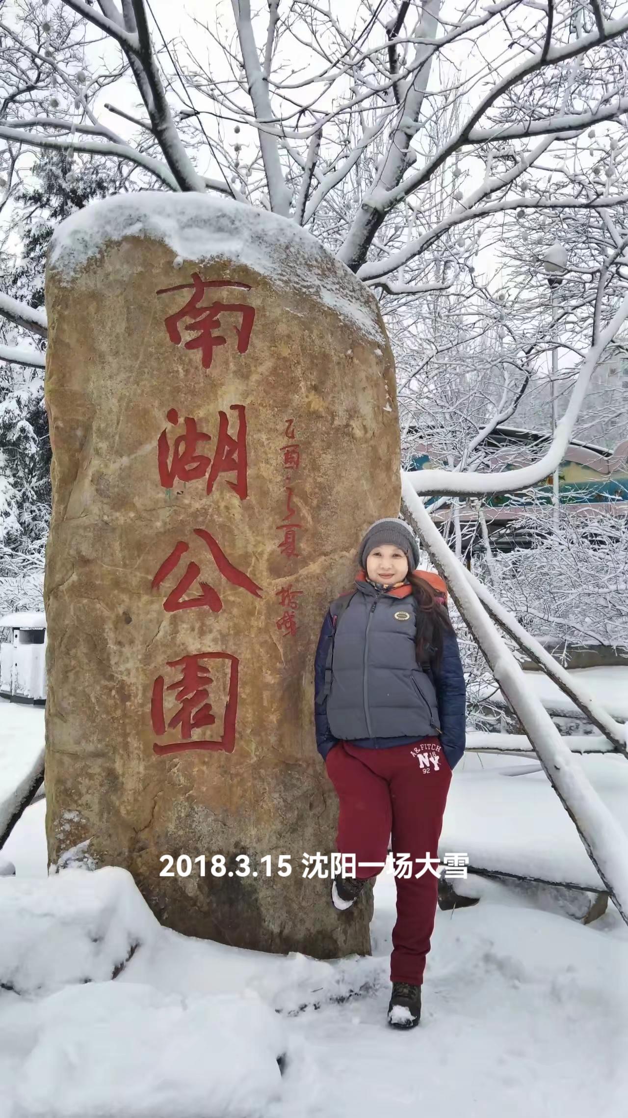 2018年3月15日沈阳下了一场大雪