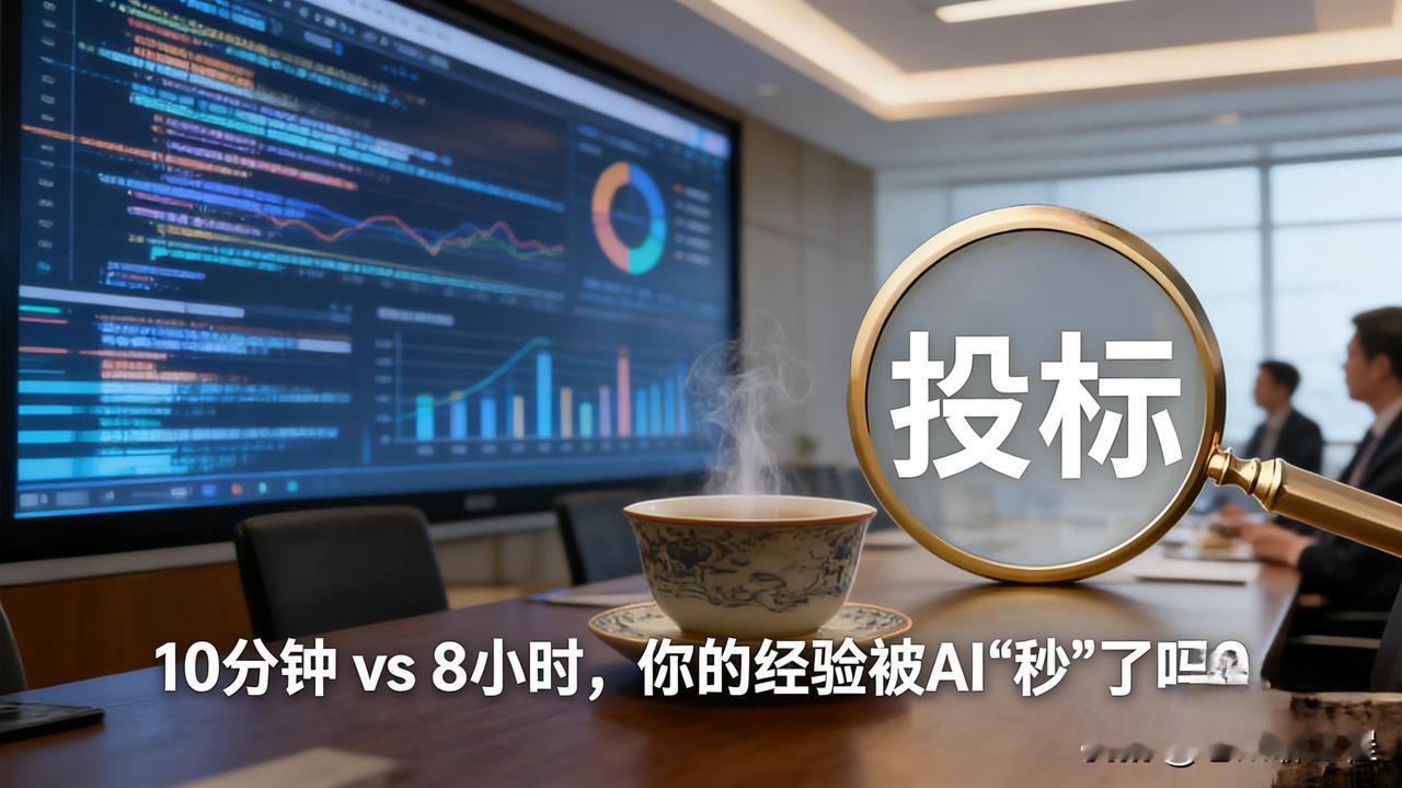 评标专家傻了，茶还没凉透活就干完了？今早在工程圈看到个事，真让人心里一震。