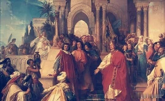 公元395年，罗马帝国的皇帝狄奥多西一世，把帝国分给了自己的两个儿子。其中，18