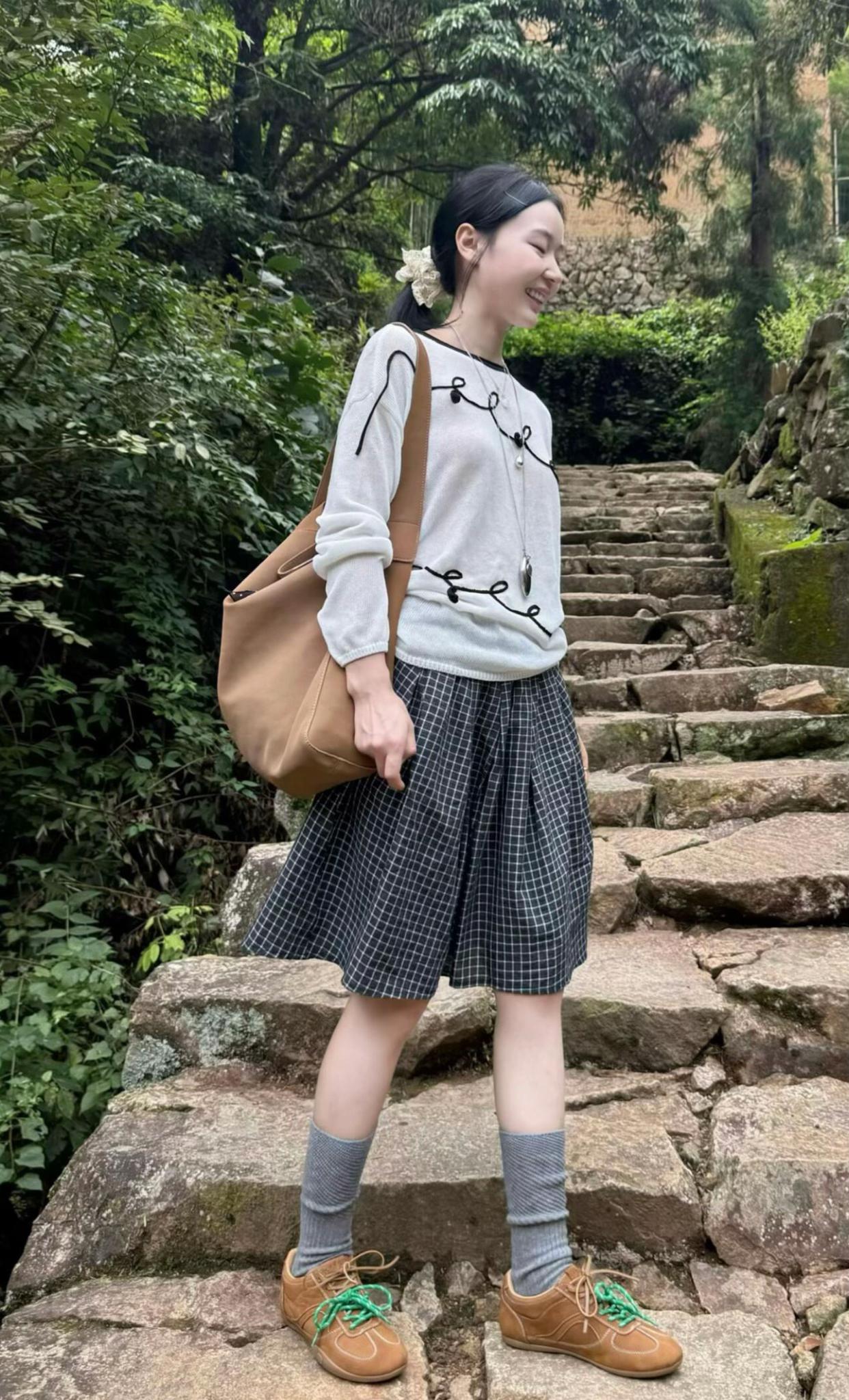 今日穿搭 小个子初秋显瘦穿搭 时髦穿搭 小个子秋冬穿搭 早秋穿搭三分钟出门不是梦