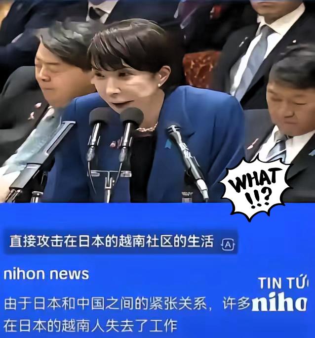 果不其然。越南媒体突然报道了：受中日关系紧张等因素影响，在日本的越南务工群体因为