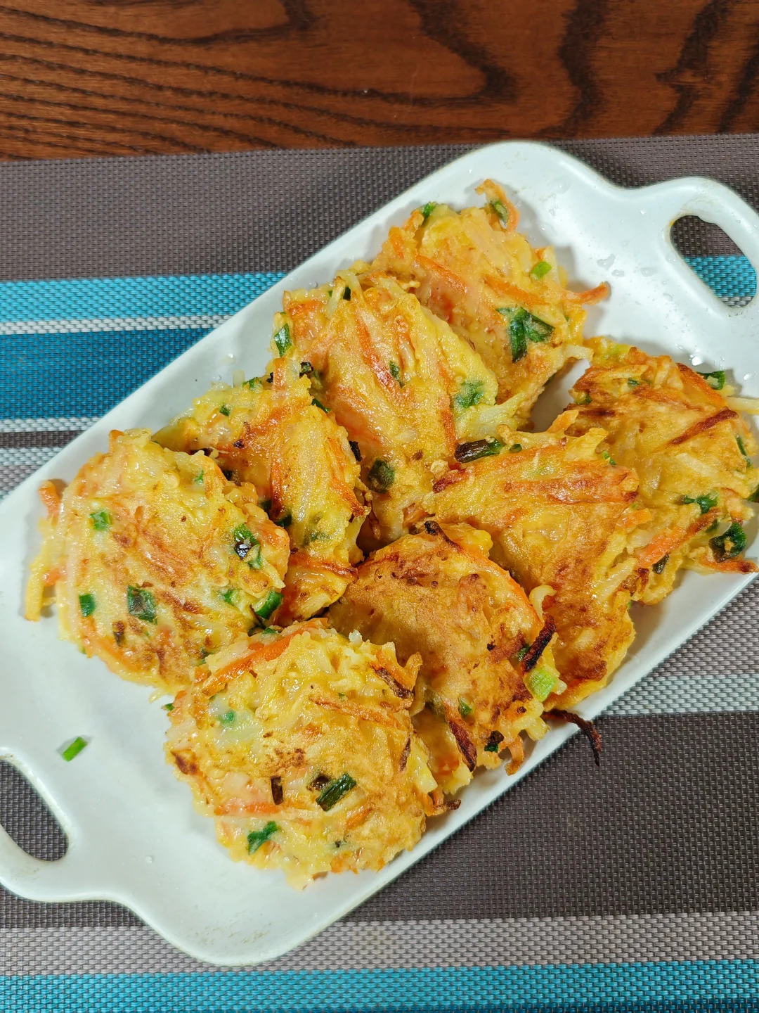 🥢懒人菜谱｜土豆胡萝卜丝鸡蛋饼