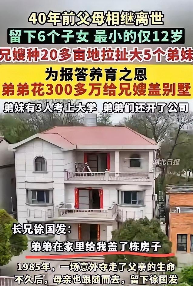 泪目！湖北天门，六兄妹的父母相继离开人世，为了撑起整个家，大哥大嫂拼命种地赚钱，