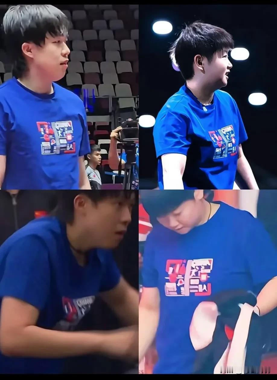头哥今天下午训练穿这件是在帮我们复习作业吗？温故而知新！谁都不要管，就是要穿！