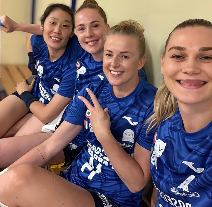 桑帅：幸好有朱婷！！网友：关键分还得看朱婷！！…在刚刚结束的意甲女排第25