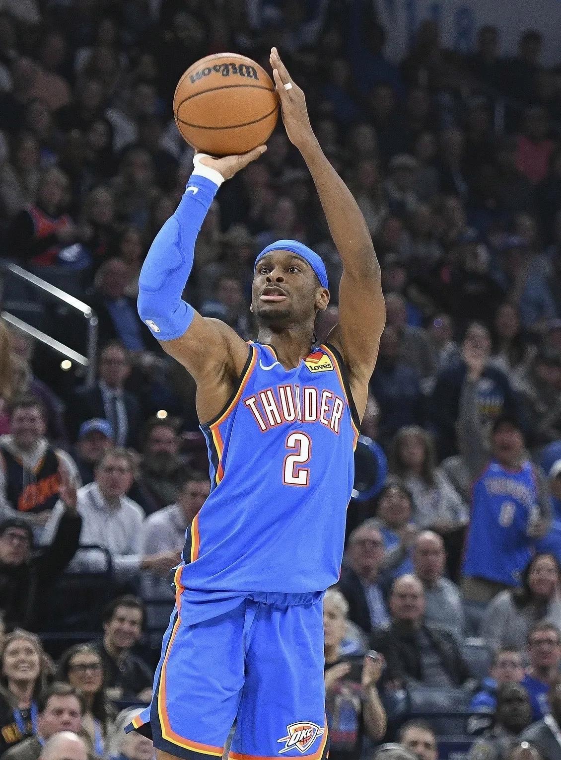 本赛季NBA各项数据王：得分王：亚历山大(雷霆)——场均32.7分篮板王