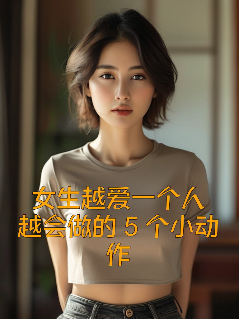 女生越爱一个人，越会做的5个小动作